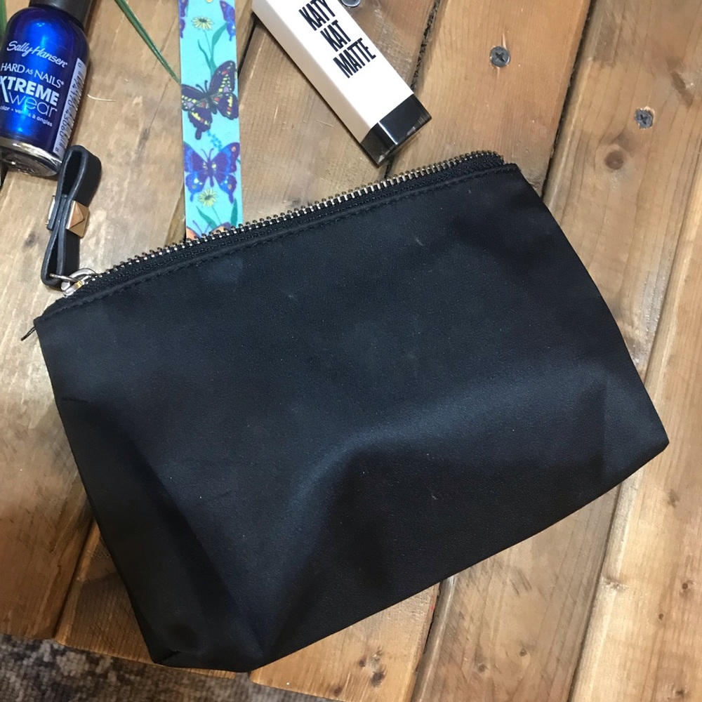 Victoria’s Secret black rhinestone makeup bag - Picture 3 of 8